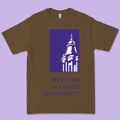 Western Illinois College Premium Tee Designed By Artisfamous