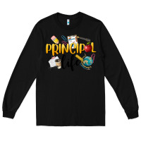 Black Principal Life Long Sleeve Tee - LillyAllenDesigns