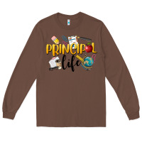 Chestnut Principal Life Long Sleeve Tee - LillyAllenDesigns