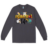 Smoke Principal Life Long Sleeve Tee - LillyAllenDesigns