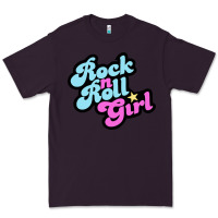 Plum rock n roll girl Premium Tee - artisFamous