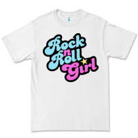 White rock n roll girl Premium Tee - artisFamous