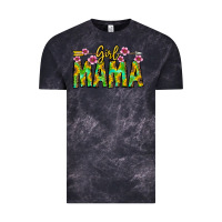 Cloud Black Girl Mama Vintage Tee - CowhideDigitalArt