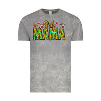 Cloud Rock Girl Mama Vintage Tee - CowhideDigitalArt