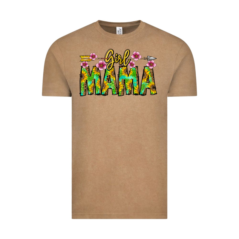 Girl Mama Vintage Tee by CowhideDigitalArt | Teevron