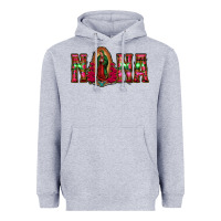Heather Grey nana floral aztec leopard Heavyweight Hoodie - Jasminsmagicworld