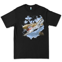 Black flying tigers Premium Tee - artisFamous