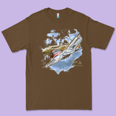 Flying Tigers Premium Tee Designed By Artisfamous