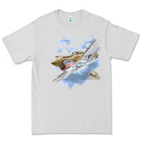 Dove Grey flying tigers Premium Tee - artisFamous