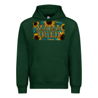 Forest Green Sunflower Serappe Turquoise Gemstone Mama Tried Urban Hoodie - Jasminsmagicworld