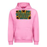 Fuchsia Pink Sunflower Serappe Turquoise Gemstone Mama Tried Urban Hoodie - Jasminsmagicworld