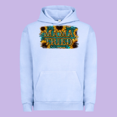 Sunflower Serappe Turquoise Gemstone Mama Tried Urban Hoodie Designed By Jasminsmagicworld