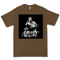 Cacao Johnny Cash Music Premium Tee - artisFamous