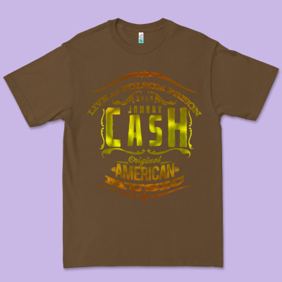Johnny Cash Music Premium Tee Designed By Artisfamous