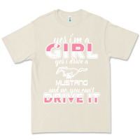 Bone mustang i m a girl who drives a mustang Premium Tee - artisFamous