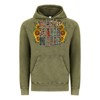 Vintage Olive mama sunflower western Vintage Hoodie - RacoonDesign