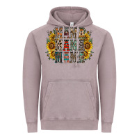 Vintage Zinc mama sunflower western Vintage Hoodie - RacoonDesign