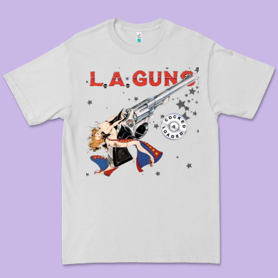 La Guns Premium Tee Designed By Artisfamous