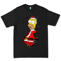 Black Homer Claus Christmas Premium Tee - artisFamous