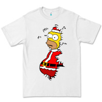 White Homer Claus Christmas Premium Tee - artisFamous