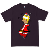 Plum Homer Claus Christmas Premium Tee - artisFamous