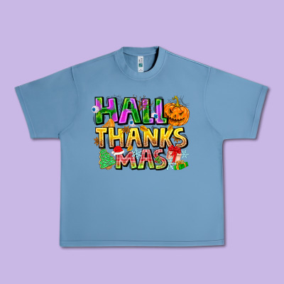 Holiday Fusion Art Urban Heavy Tee Designed By Cowhidedigitalart