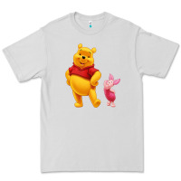 Dove Grey Winnie the Pooh Piglet Premium Tee - artisFamous
