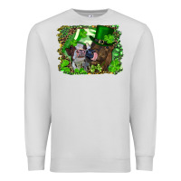 Dove Grey st. patrick's day heifers Premium Sweatshirt - RanaPortraitStore