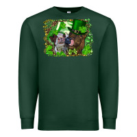 Sports Green st. patrick's day heifers Premium Sweatshirt - RanaPortraitStore