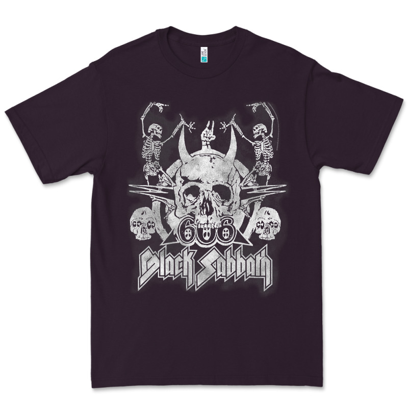 Black Sab.bath Official Vintage Dancing Skele Premium Tee by artisFamous | Teevron