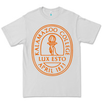 Dove Grey Kalamazoo College Premium Tee - artisFamous