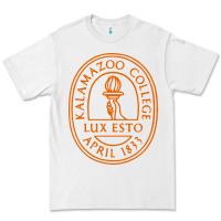 White Kalamazoo College Premium Tee - artisFamous