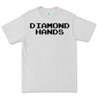 Dove Grey diamond hands Premium Tee - artisFamous