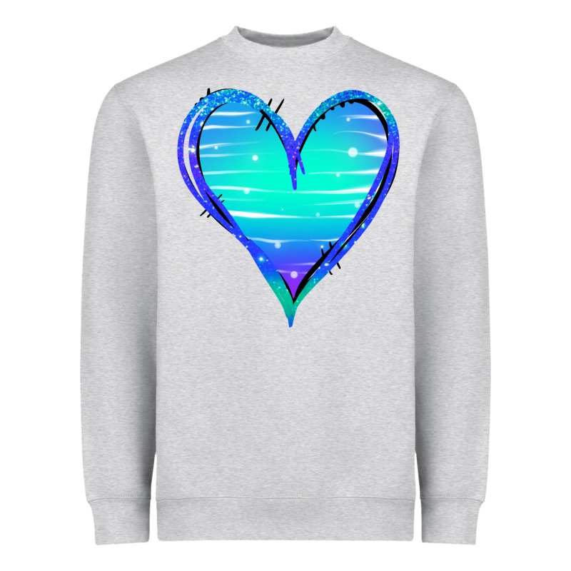 Mermaid Heart Heavyweight Sweatshirt by Jasminsmagicworld | Teevron
