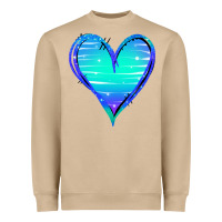 Mushroom Mermaid Heart Heavyweight Sweatshirt - Jasminsmagicworld
