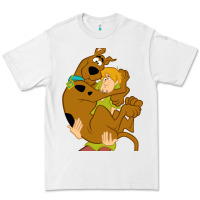 White Scooby Doo and Shaggy Premium Tee - artisFamous