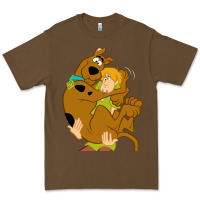 Cacao Scooby Doo and Shaggy Premium Tee - artisFamous