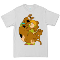 Dove Grey Scooby Doo and Shaggy Premium Tee - artisFamous