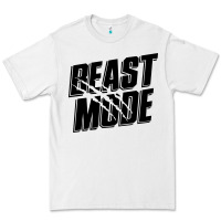 White beast mode classic Premium Tee - artisFamous