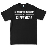 Black i'm awesome i'm a supervisor Premium Tee - artisFamous