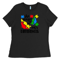 Black the magic is in our differences Ladies Tee - CowhideDigitalArt