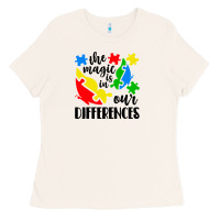 Bone the magic is in our differences Ladies Tee - CowhideDigitalArt