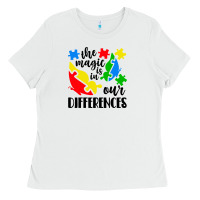 The Magic Is In Our Differences Ladies Tee | Teevron