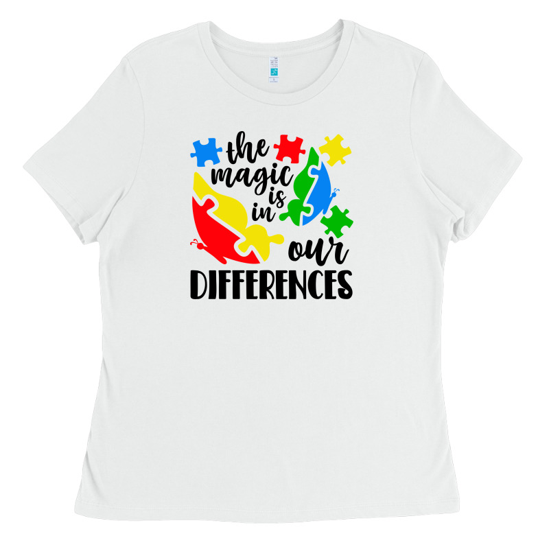 The Magic Is In Our Differences Ladies Tee by CowhideDigitalArt | Teevron