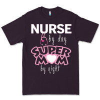 Plum nurse by day super mom by night Premium Tee - artisFamous