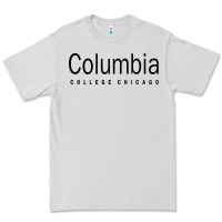 Dove Grey Columbia College Chicago Premium Tee - artisFamous