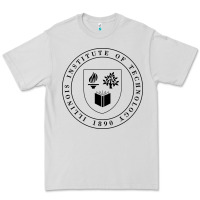 Dove Grey Illinois Institute of Technology College Premium Tee - artisFamous