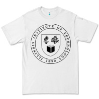 White Illinois Institute of Technology College Premium Tee - artisFamous