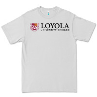 Dove Grey Loyola College Chicago Premium Tee - artisFamous