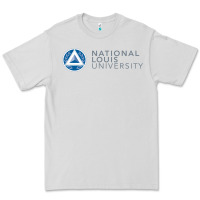 Dove Grey National Louis College Premium Tee - artisFamous